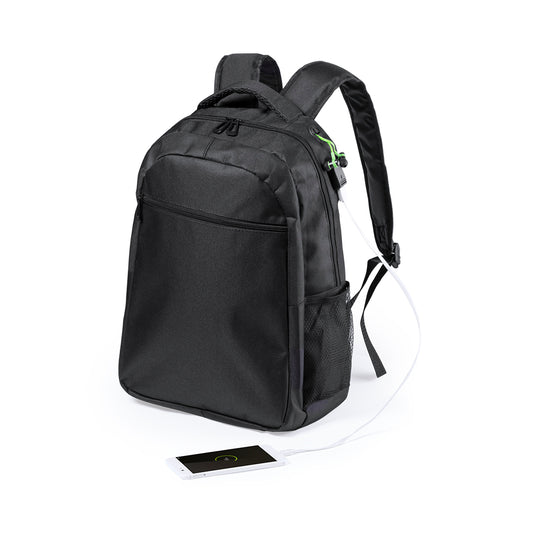 Mochila Resistente com Saída USB e Impermeável