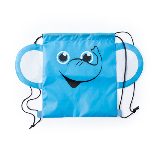Mochila Plegável Infantil com Corda e Design Animal