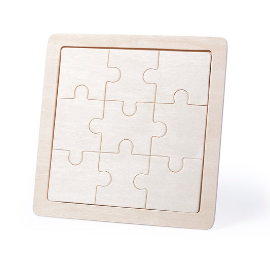 Puzzle de Madeira Personalizável Sutrox - 9 Peças