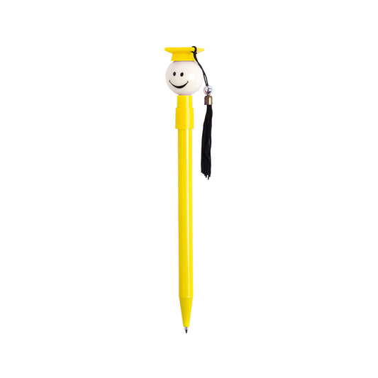 Caneta Divertida Gradox com Pom Pom Colorido