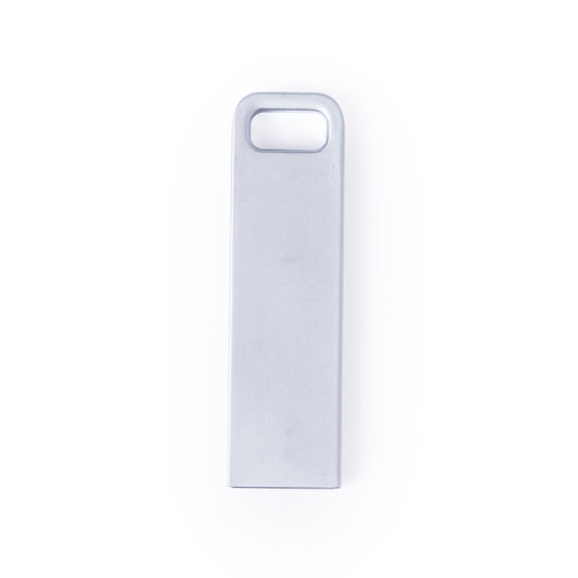 Pen USB 16GB Metalizado Minimalista para Llavero