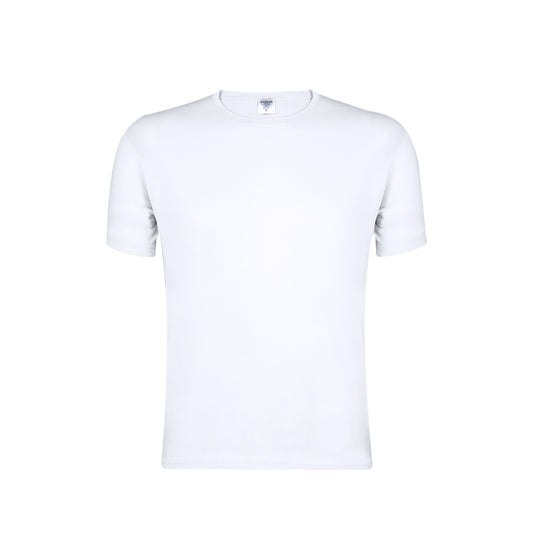 Camiseta Adulto MC130 100% Algodão Branca