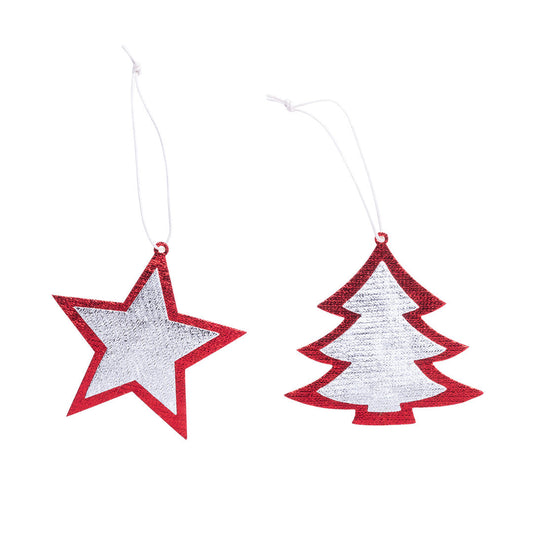 Conjunto de Adornos Natalícios para Pendurar