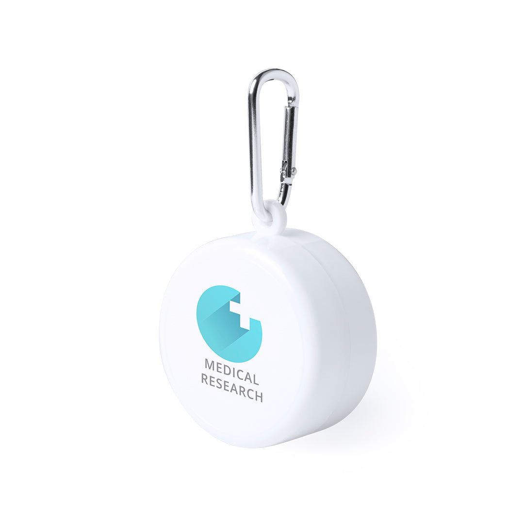 Vaso Plegável Berty 220ml com Pastillero e Mosquetão