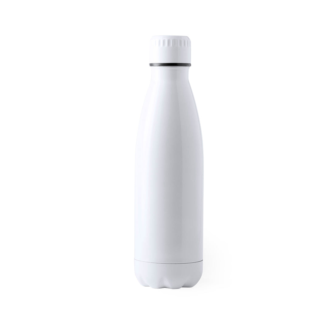 Bidão Sublimação Bayron 700ml Branco Brilhante