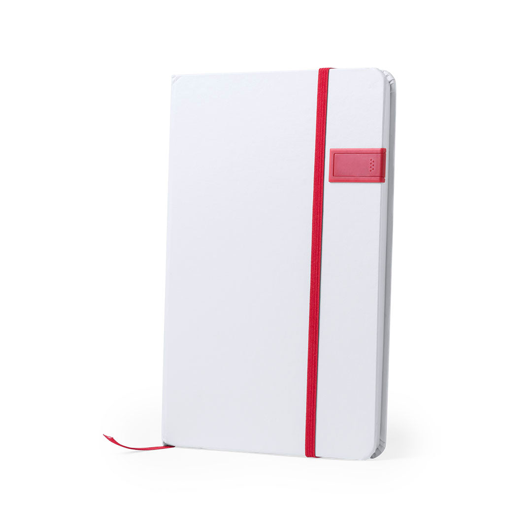 Bloc de Notas Branco com Pen USB 16GB Integrada