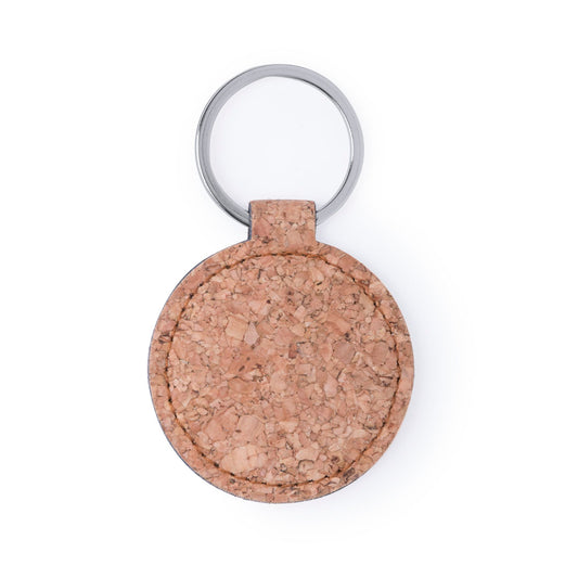 Chaveiro Elegante em Cortiça Natural Kimbox