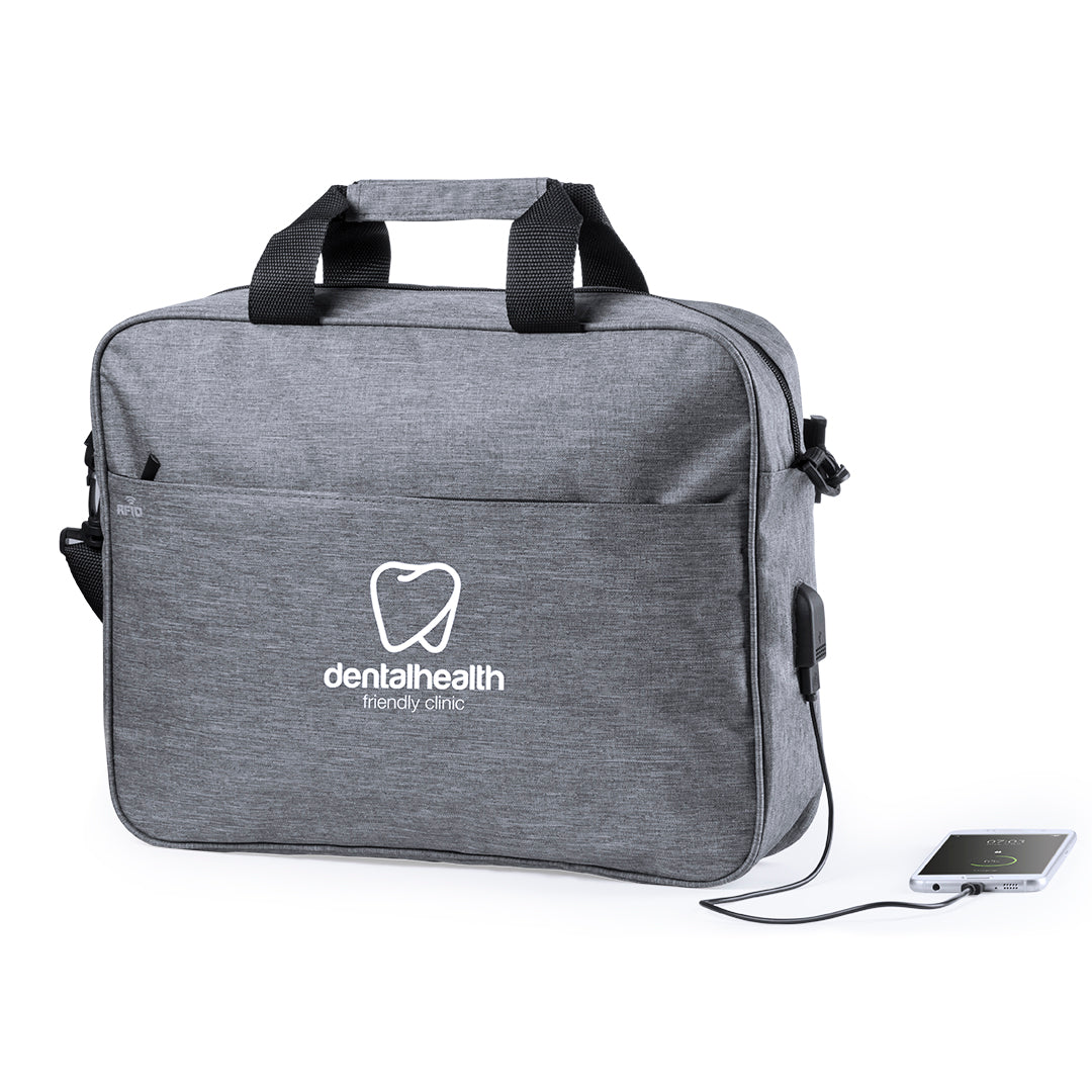 Lenket Portadocumentos com Proteção RFID e USB