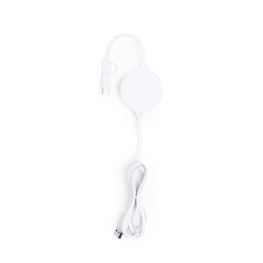 Carregador Sem Fios Compacto Pikat Branco