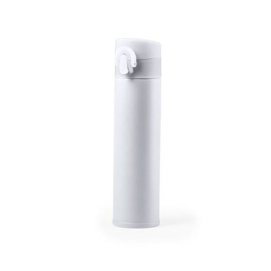 Termo Poltax 330ml Inox com Abertura Fácil