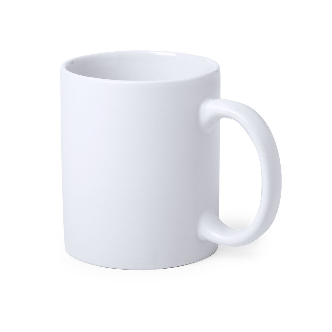 Caneca de Cerâmica Mate 350ml para Sublimação