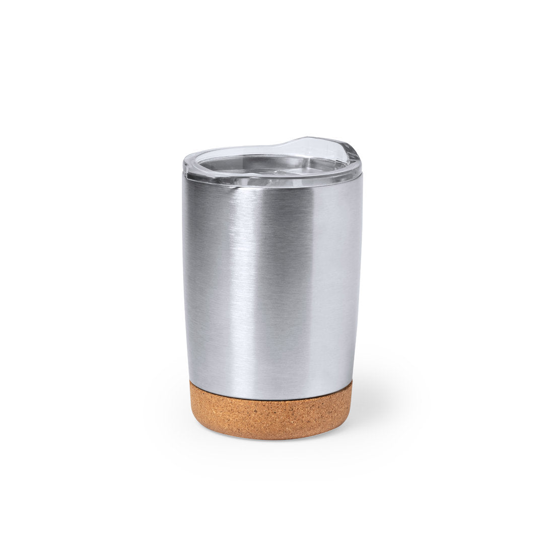 Vaso Térmico Nerux 380ml com Base em Cortiça