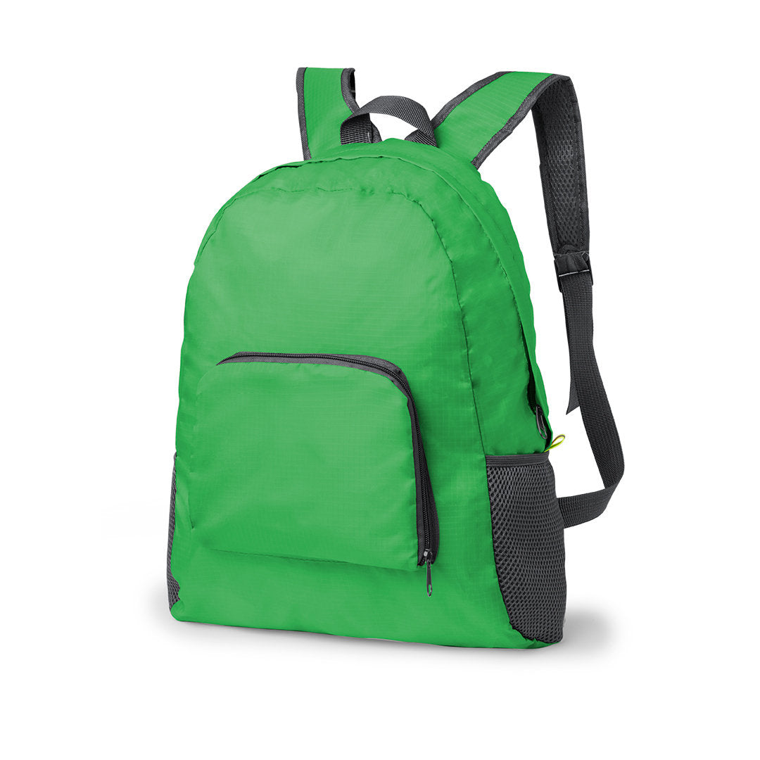 Mochila Plegável Resistente com Bolsos Laterais
