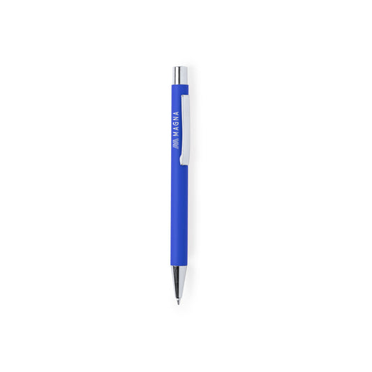 Caneta Blavix em Alumínio Bicolor com Tinta Azul