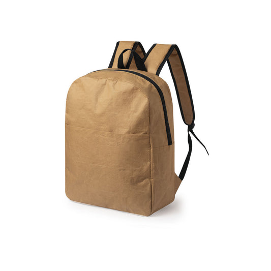 Mochila Resistente em Papel Laminado com Bolsos Espaçosos