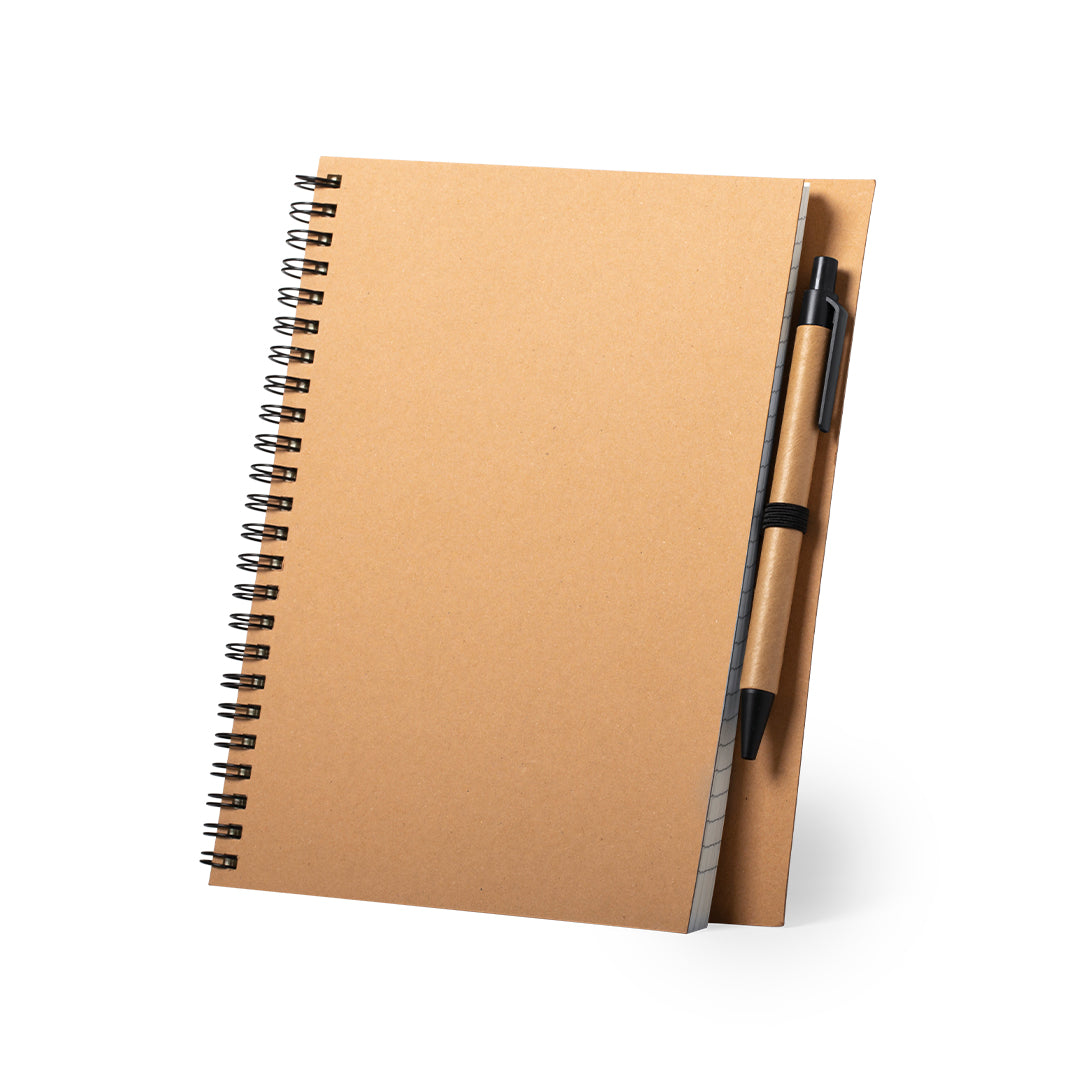 Conjunto Eco de Caderno e Caneta com Design Nature