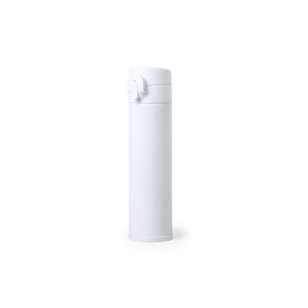 Termo Alirox em Aço Inoxidável 330ml com Fecho Seguro