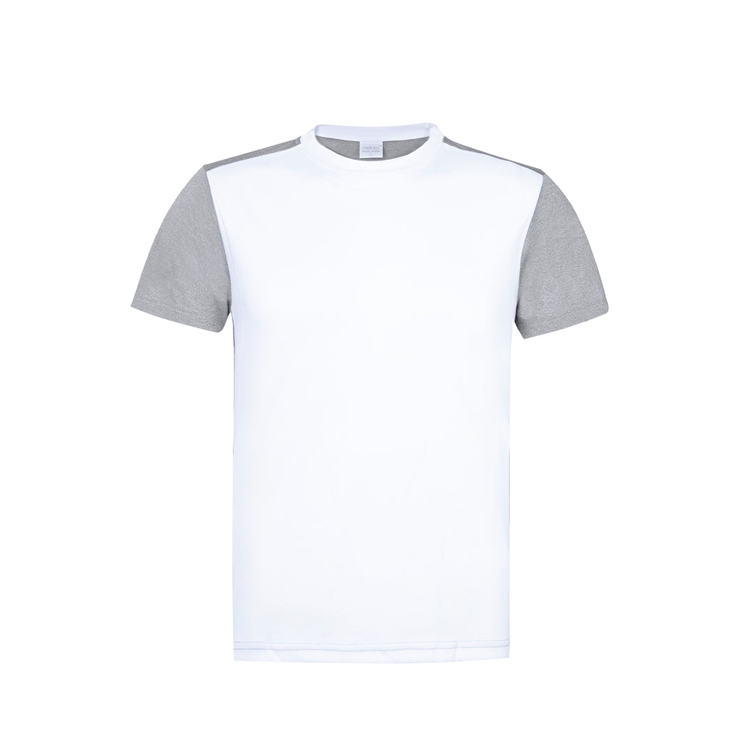 Camiseta Técnica Bicolor Transpirável para Adulto