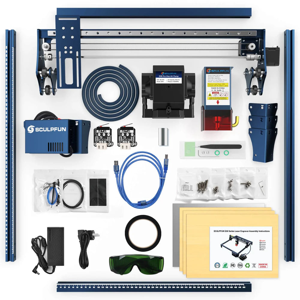 SCULPFUN S30 Pro: 10W Laser Engraving Machine