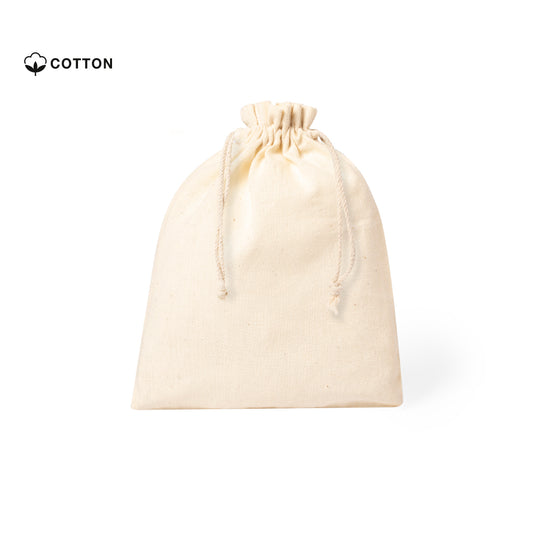 Bolsa Nature em Algodão 100% com Cordão 15x21 cm