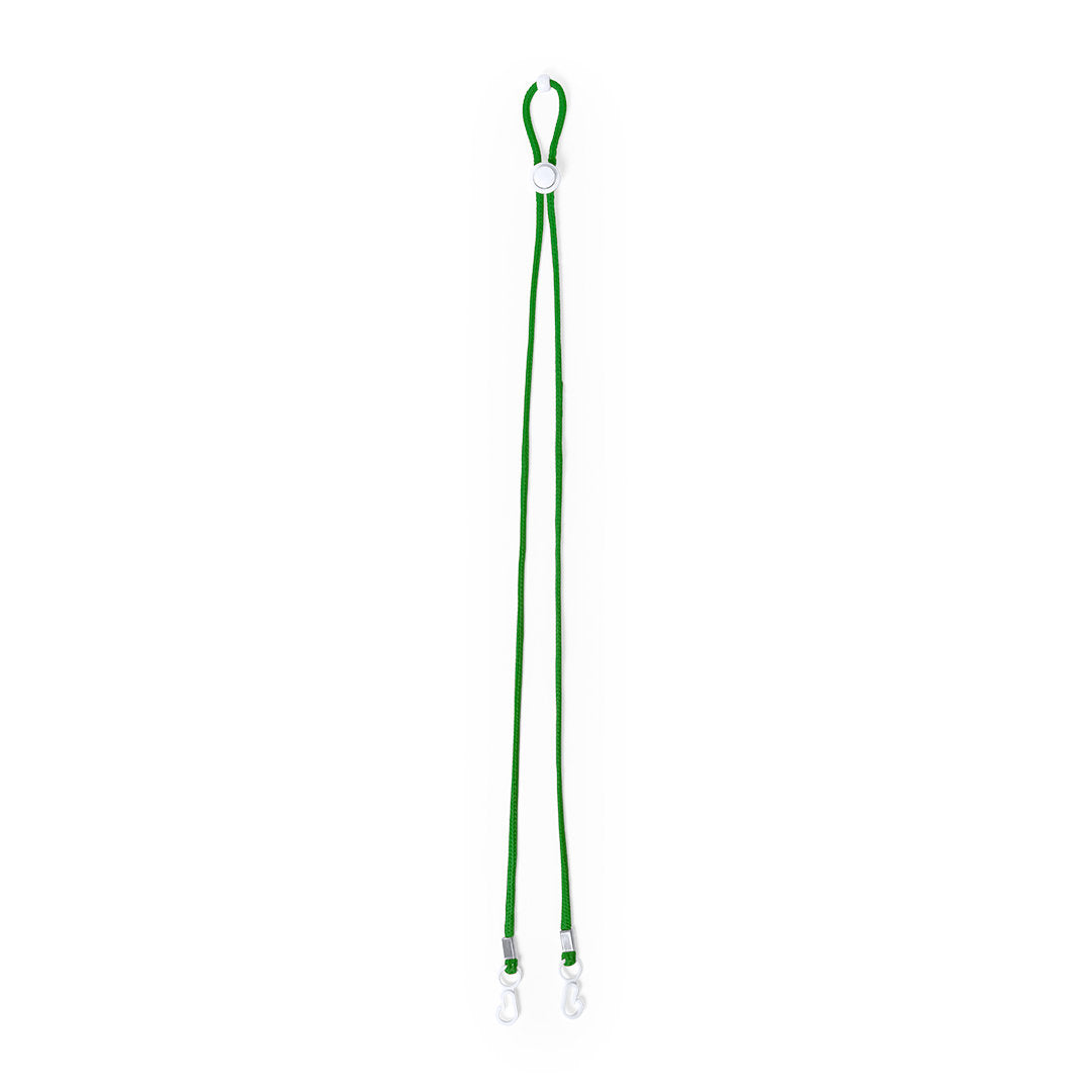 Menfix Lanyard Resistente com Ajustador e Duplo Gancho