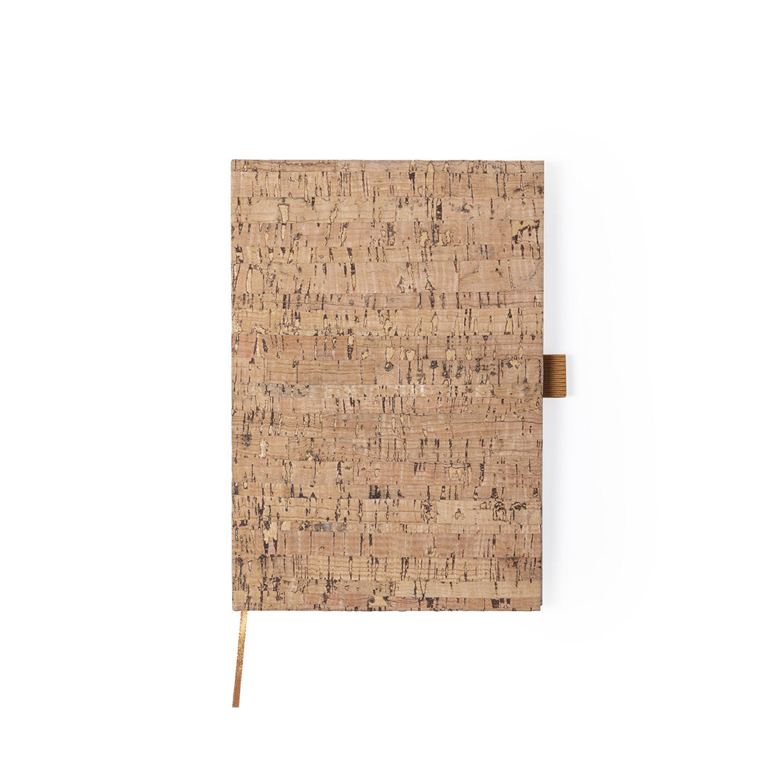 Bloco de Notas em Cortiça Natural - Design Elegante