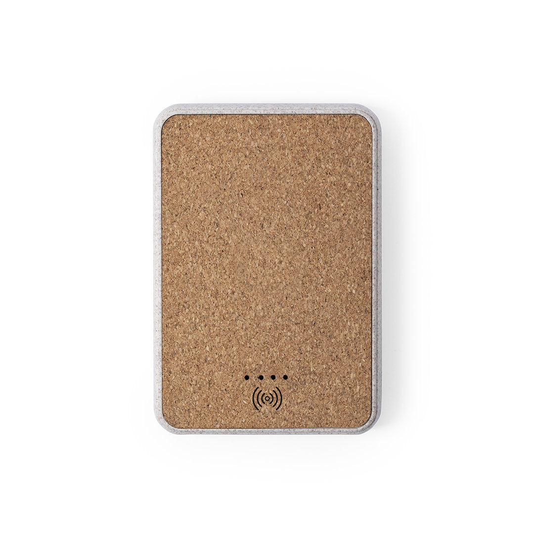 Power Bank Merak com Carregador Wireless e Design Eco