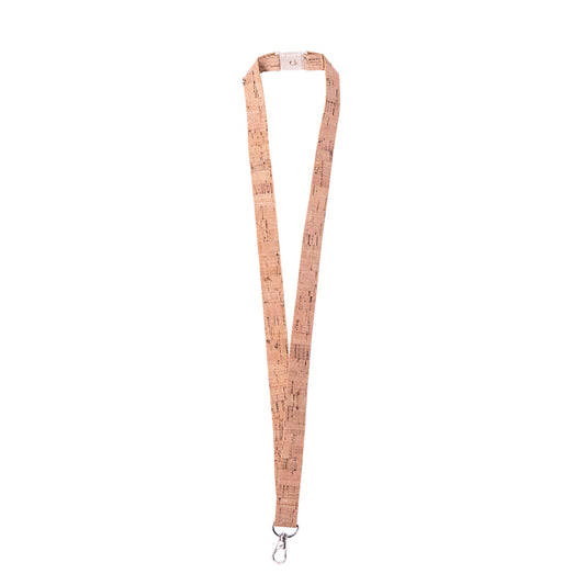 Lanyard Nature em Cortiça Natural Sustentável