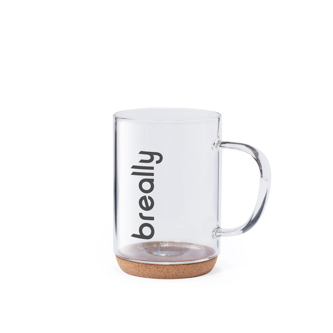 Caneca Nature 450 ml com Base em Cortiça Natural