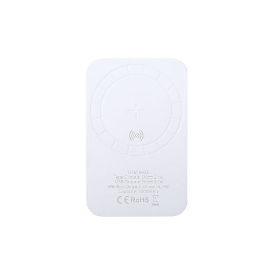 Power Bank Vekmar 5000mAh com Carga Sem Fios