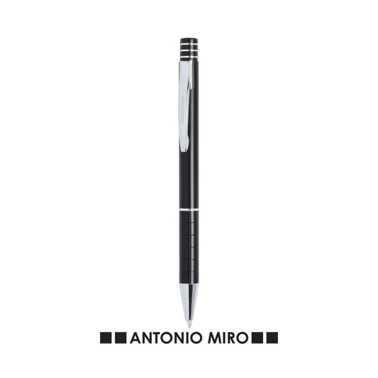 Caneta Samber de Alumínio Elegante com Tinta Azul