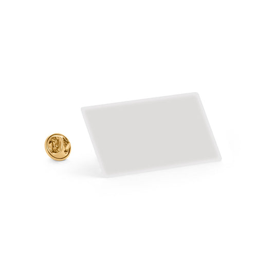 Pin Flexível Retangular 35x20 mm Doming 10