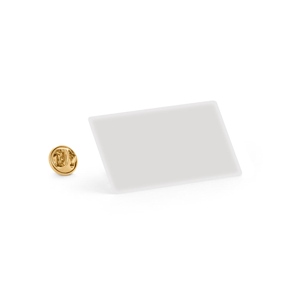 Pin Flexível Retangular 35x20 mm Doming 10