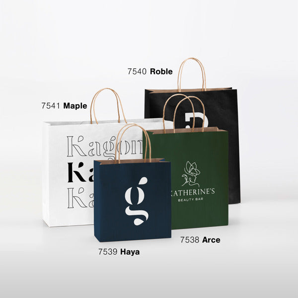 Saco de Papel MAPLE com Alças Reforçadas