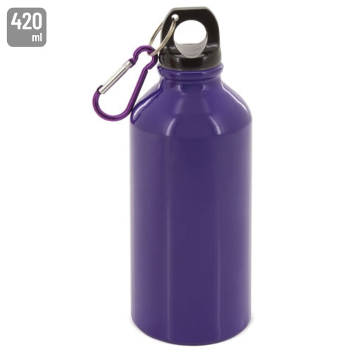 Bidão de Alumínio com Mosquetão 420 ml