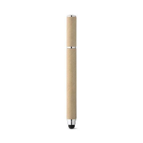 Esferográfica PAPYRUS com ponteira touch em papel kraft e ABS