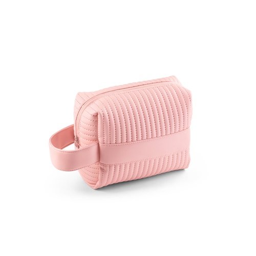 Necessaire GILI em PU e Poliéster Reciclados com Textura Acolchoada