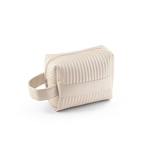 Necessaire GILI em PU e Poliéster Reciclados com Textura Acolchoada