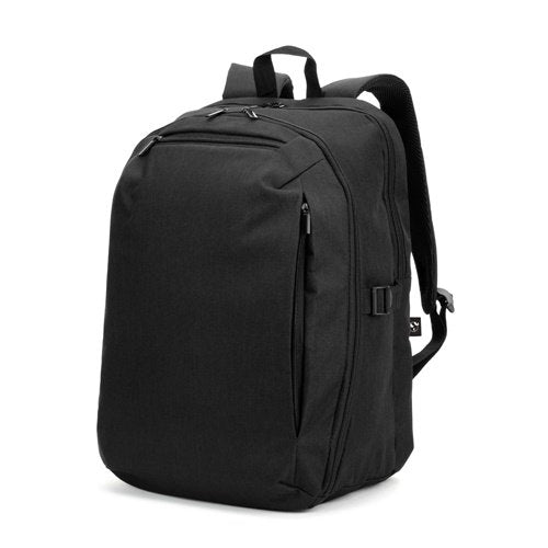 Mochila UDINE em poliéster reciclado 300D com compartimento 16"