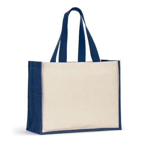 Saco Helsinque Colour em Canvas e Juta Laminada Colorida