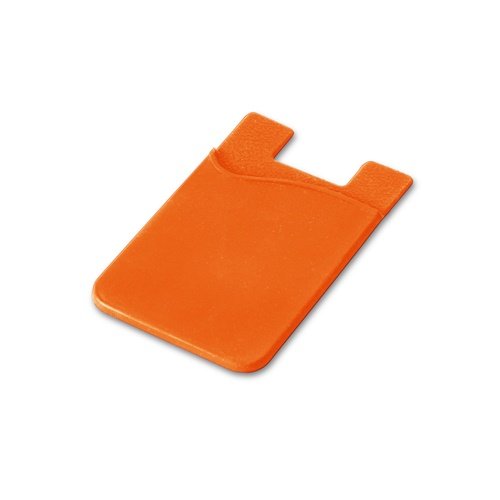 SHELLEY Porta-cartões em silicone para smartphone