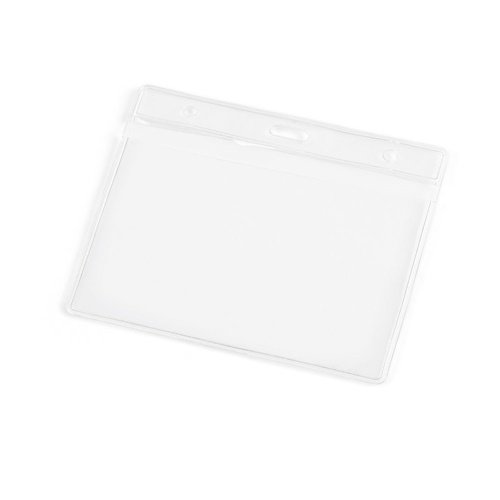 Bolsa horizontal em PVC para crachá identificador FORSYTH