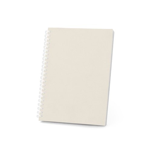 Bloco de Notas A5 SCHILLER com Papel 100% Reciclado e Capa Flexível