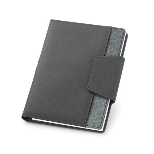 Caderno RUSSEL com Capa em PU e Bloco de Notas A5