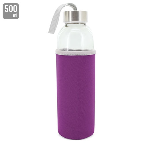 Bidão de Cristal com Funda Neopreno 500 ml