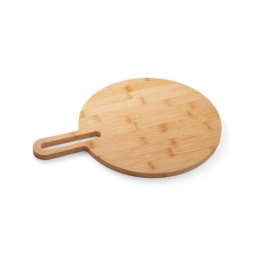 Tábua Circular em Bambu CARAWAY ROUND com Pega