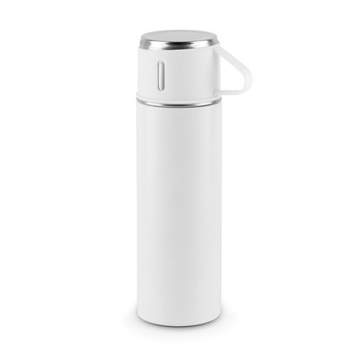 Garrafa em Aço Inoxidável Mate 490 mL com Tampa Copo Reutilizável