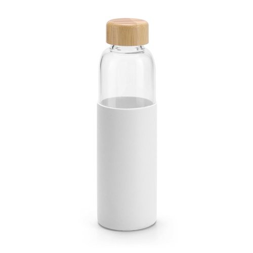 Garrafa Dakar em Vidro Borossilicato e Bambu 600 mL