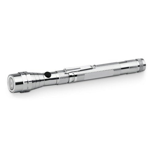 Lanterna LED Extensível em Metal com Íman e Clipe