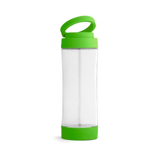 QUINTANA Garrafa de vidro para desporto com suporte para smartphone 390 mL